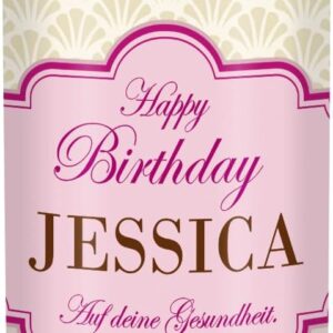 Herz & Heim City Secco in a Tin for Birthday with Name of Choice (White Dry) 200 ml
