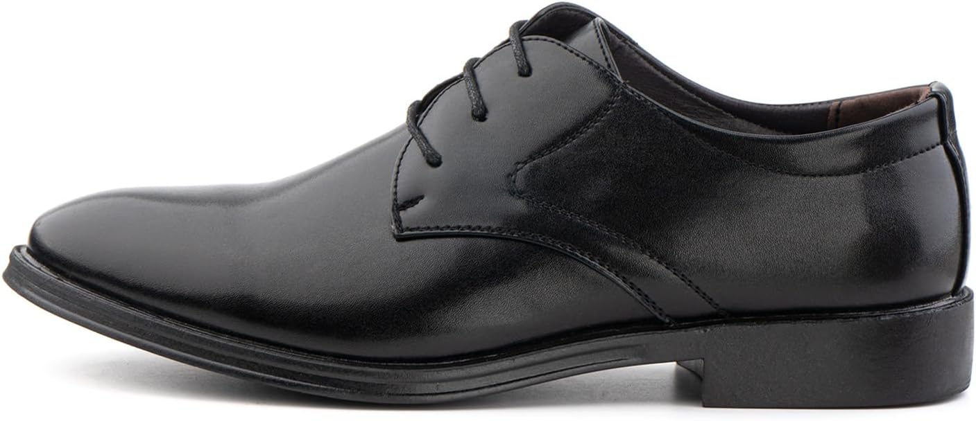 Hitmars Suit Shoes Men's Lace-Up Shoes Business Shoes Classic Derby Oxford Leather Shoes Wedding Shoes Black Brown Blue 39-48 – Bild 3