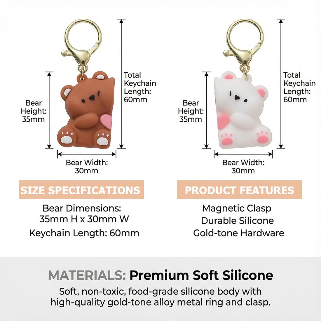 2 Pieces Cute Couple Gifts Keyrings Anniversary Valentine's Day Christmas Gifts for Boyfriend Best Friend Wife Husband
