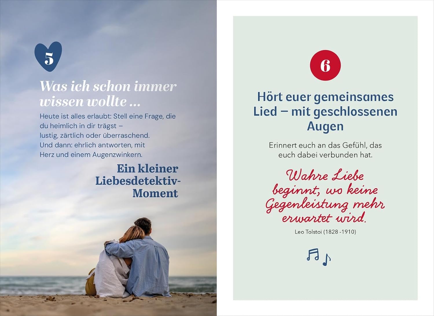 Ein Hoch auf uns und die Liebe: 99 besondere Momente für das Leben zu zweit | Perfektes Geschenk für Paare: Hochzeit, Valentinstag oder Jahrestag – Bild 4