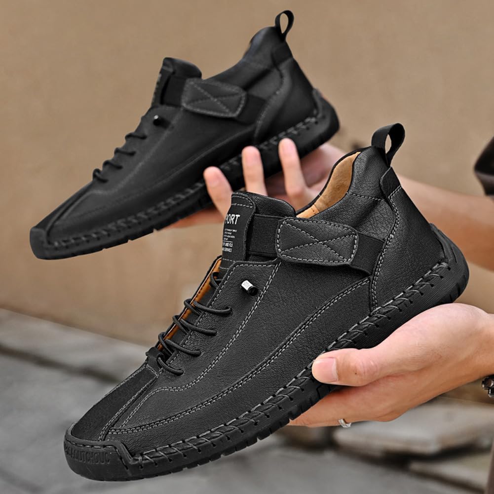 Montela Trainers, Comfortable & Painless Orthopaedic Trainers, Comfortable Supportive Leather Shoes, Waterproof Barefoot Shoes – Bild 3