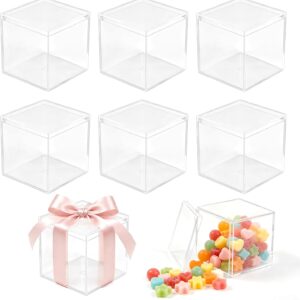 Pack of 8 Transparent Gift Boxes, Small Boxes