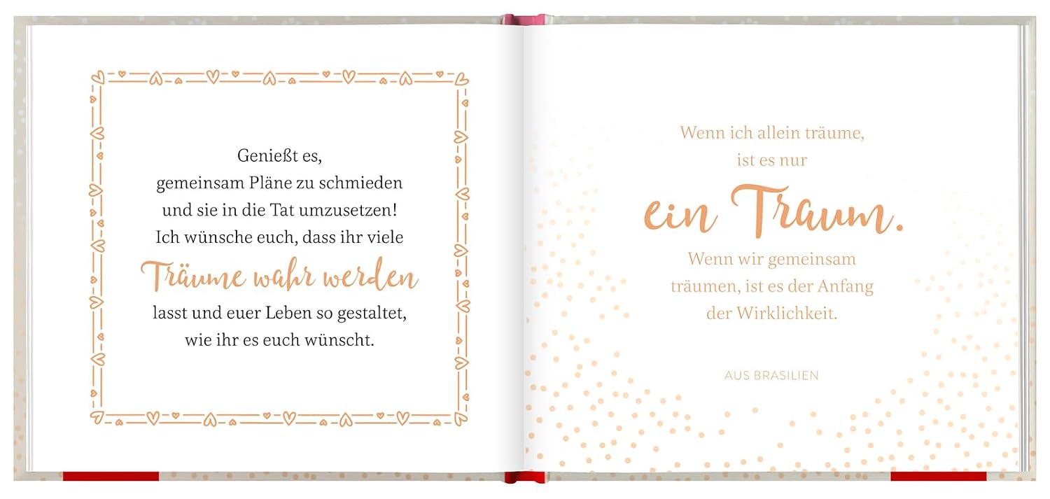Mr. & Mrs.: Die besten Wünsche zur Hochzeit | Liebevolles Geschenkbuch zur Hochzeit | Modernes Design – Bild 2