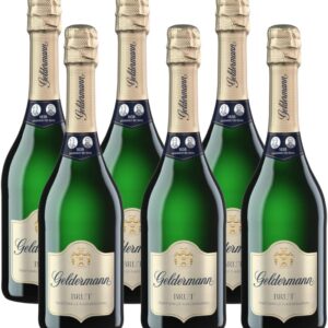 Geldermann Brut Sparkling Wine in Traditional Bottle Fermentation (6 x 0.75L)