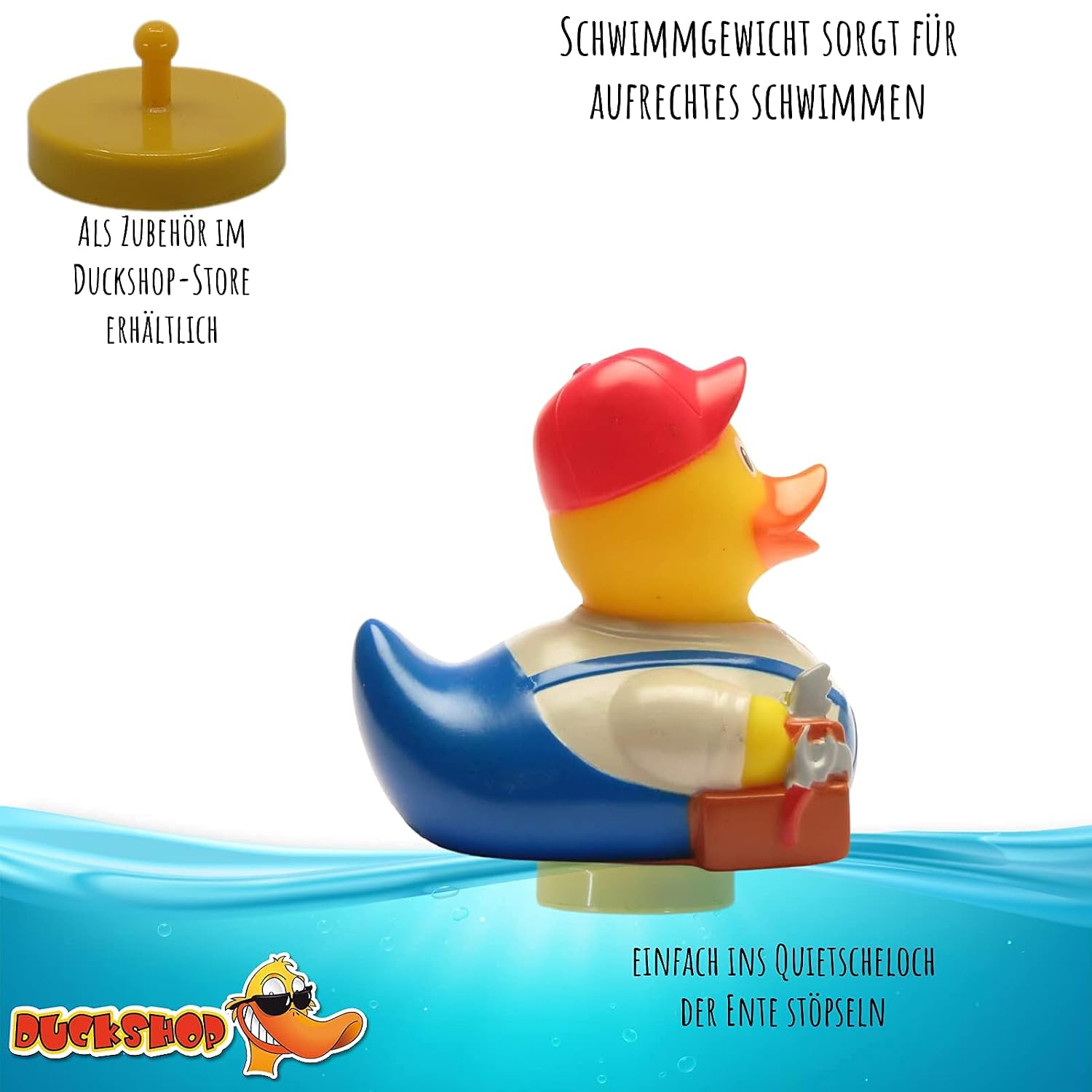 Rubber Duck - Bath Duck - craftsman – Bild 6