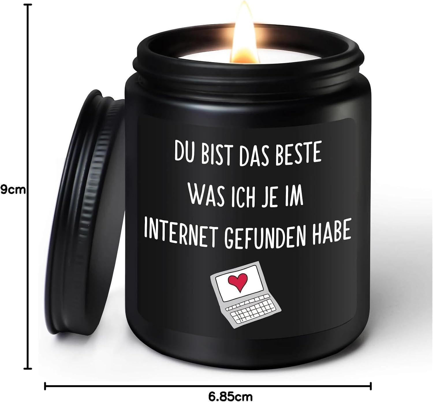 Valentine's Day Anniversary Gift for Him - Sandalwood Scented Candle Love Gifts Men Women Boyfriend Girlfriend Christmas Birthday Love Gift Valentine's Day Gift for Him – Bild 8