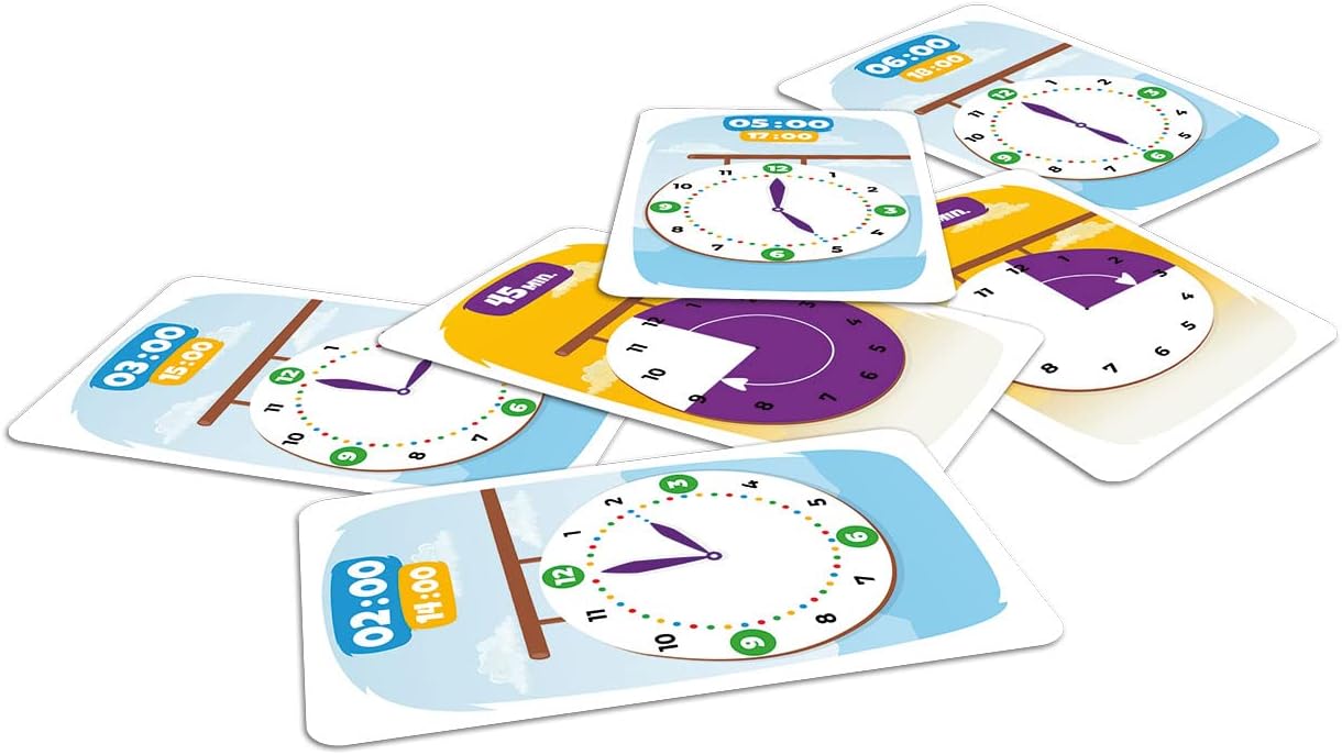 ASS Altenburger - Ich lerne die Uhr Educational Game, Adventure School Card – Bild 6