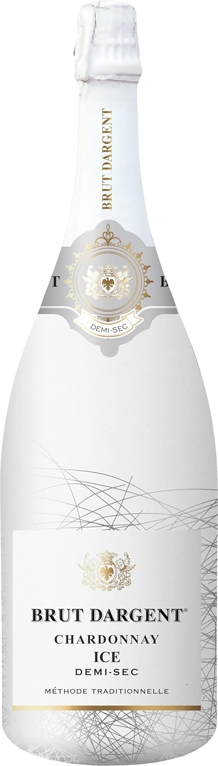 Brut Dargent - Ice Chardonnay Semi-Dry Sparkling Wine, Traditional Method (1 x 0.75 L)
