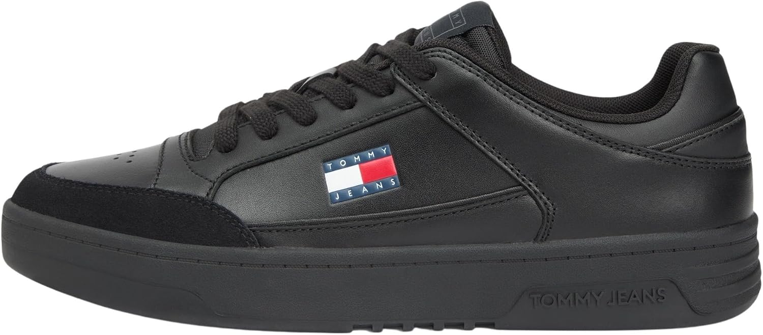 Tommy Jeans Men's TJM Cupsole Leather Em0em01660 Low Top