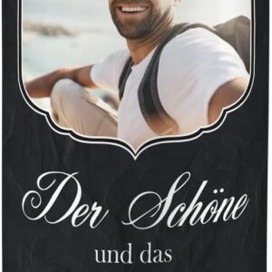Lustapotheke Beer Can with Photo Print in Label - Beauty and the Beer