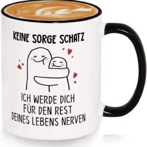 Anniversary Gift for Him Her, I Love You Gifts for Women Men, Mug with Saying, Partner Gifts for Girlfriend, Boyfriend, Birthday, Wedding Anniversary, Valentine's Day, Christmas (11 oz)