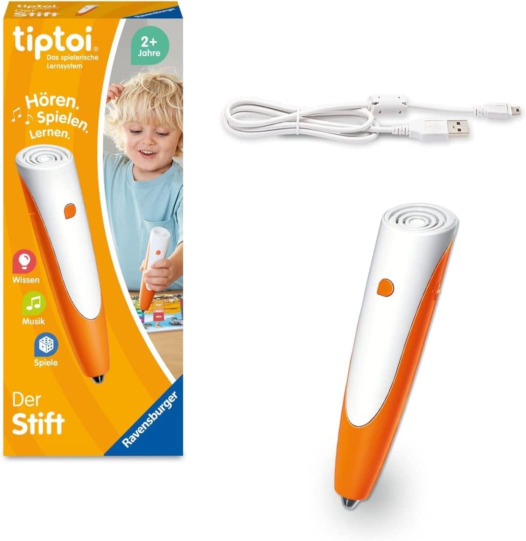 tiptoi Ravensburger Set: World Atlas (Children's Book) + 00110 Pen with World Map, Educational Toy for Children from 5 Years – Bild 6