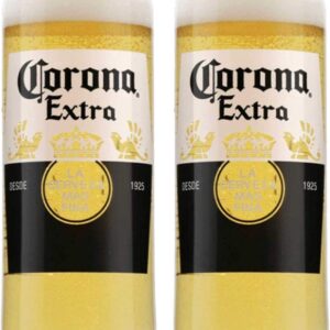 Corona Beer Glass, Set of 2