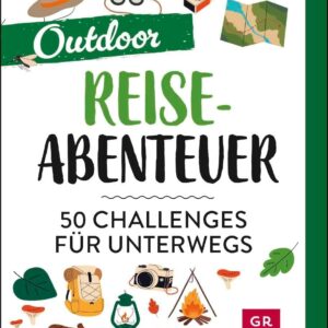 Travel Adventures – Outdoor: 50 Challenges for On the Go | Card Set for Unforgettable Outdoor Experiences Outdoor and Camping Fans