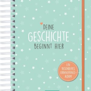 Deine Geschichte beginnt hier: Ein Erinnerungsalbum und wunderschönes Geschenk zur Geburt