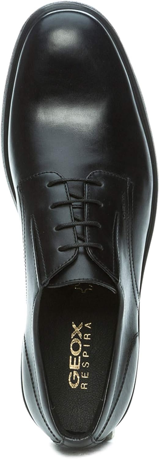 Geox Men's Jr Federico Derby, black – Bild 2