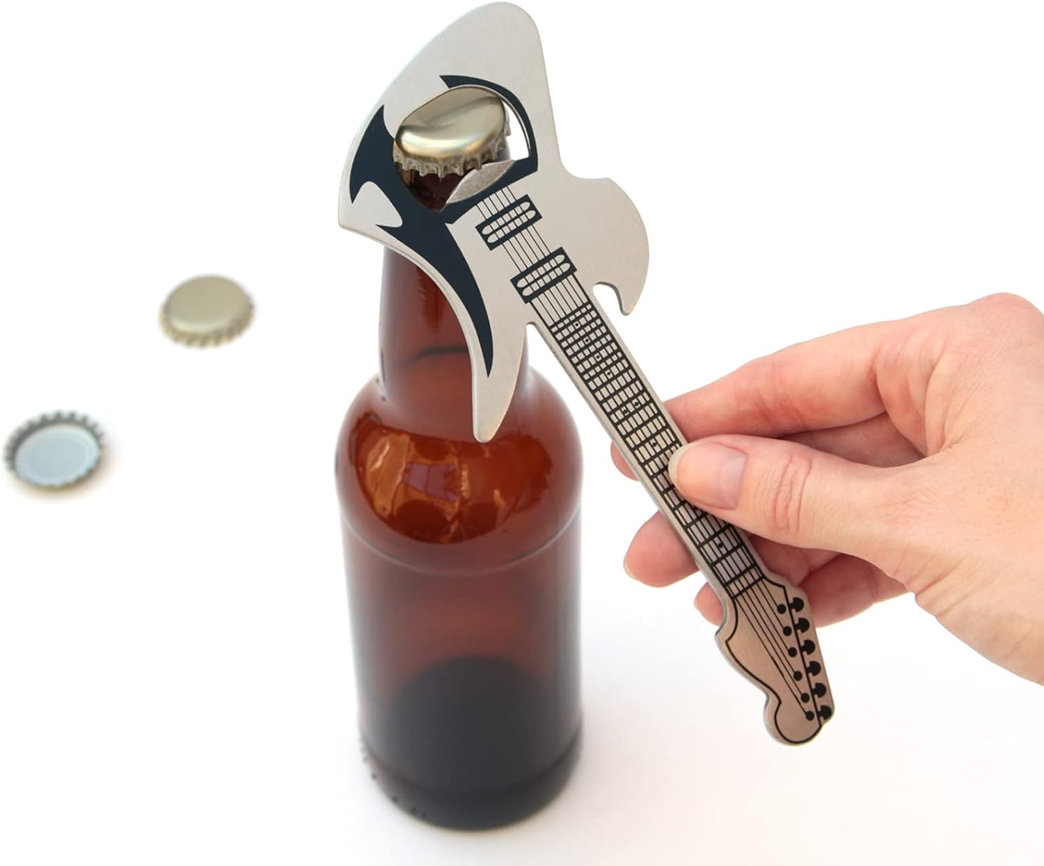 Suck UK Rocker Arm Blade | Beer Bottle Opener & Bar Accessories | Kitchen Appliances and Appliances for Rock Star Drinkers | Home Bar Accessories | Beer Gifts – Bild 5