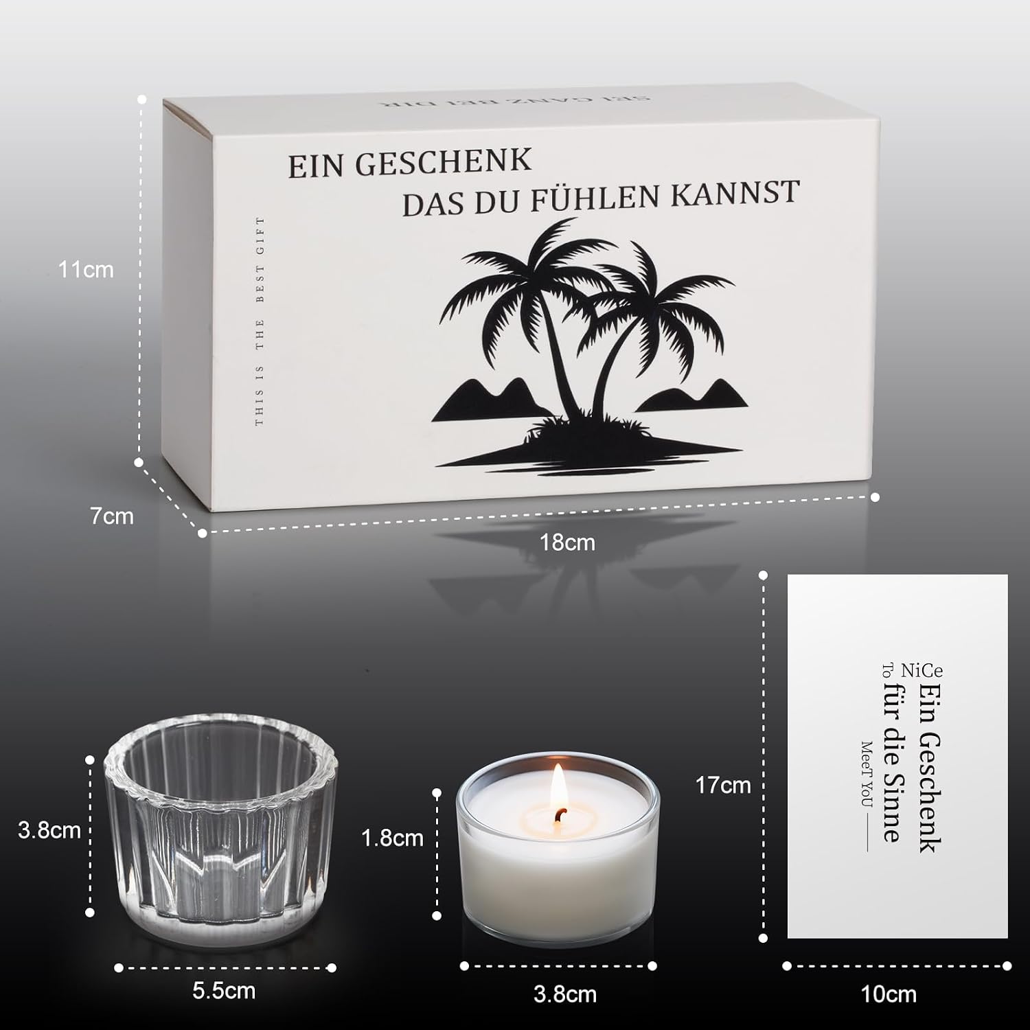 Gifts for Women Scented Candles Gift Set of 12 – Hidden Message Appears When Burning – Birthday Gift, Christmas Gifts for Women, Christmas, Advent Calendar 2026 – Bild 4