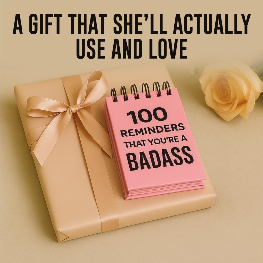 Astralux Affirmations for a Boss Babe Flip Book, Daily Positive Mindset Cards – Bild 5