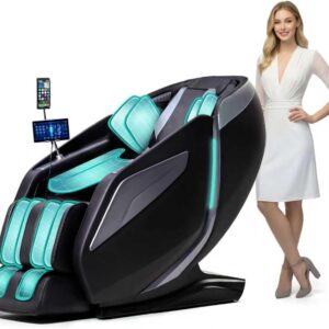 HealthRelife 4D Massage Chair with App Control 42 Air Cushions AI Body Scan
