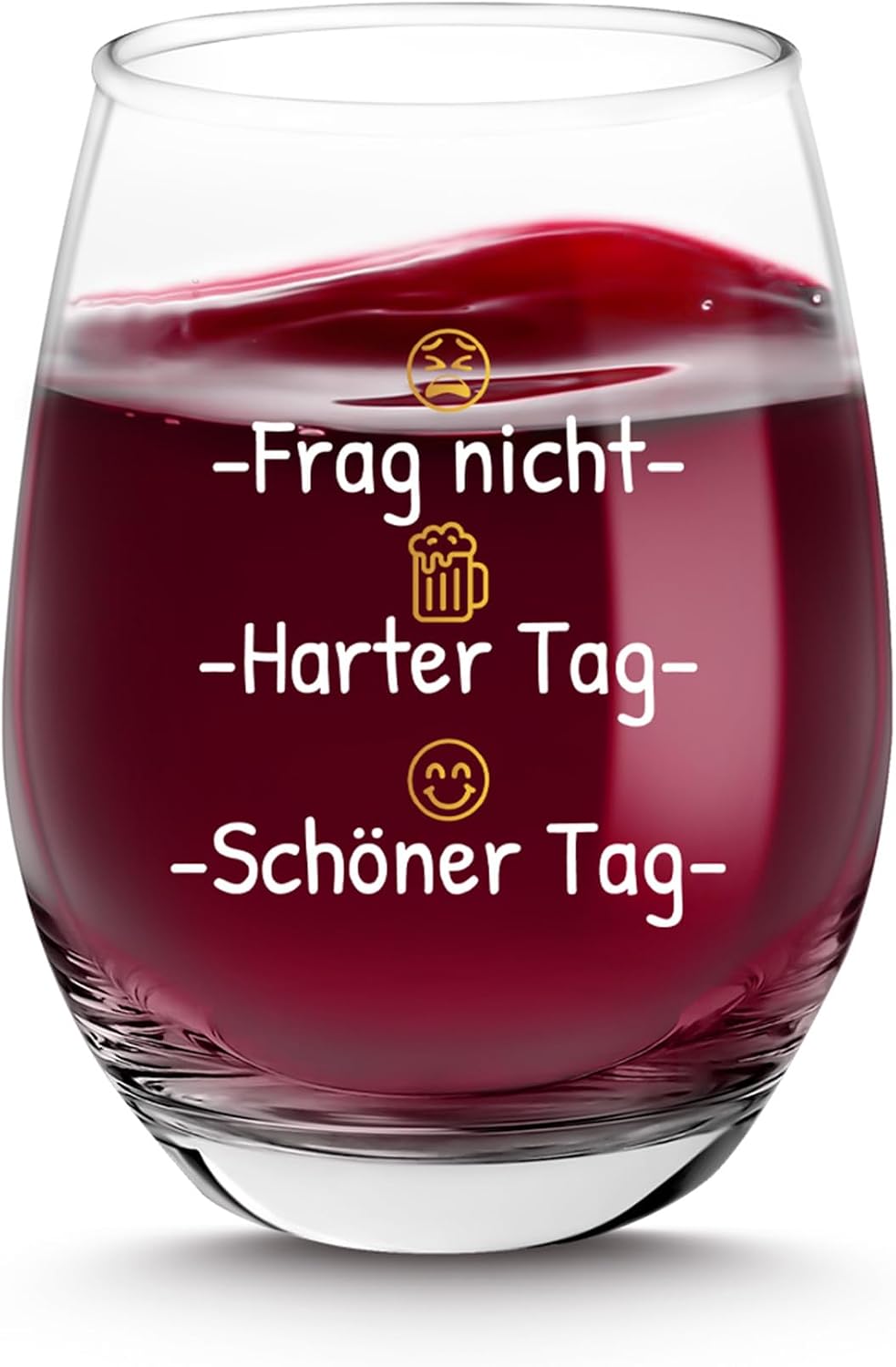 Funny Gifts Wine Glasses Funny Gifts for Men Women Funny Men Gifts Fun Gifts Birthday Gift Fun Unusual Gift for Colleagues Friends Bride and Groom Dads