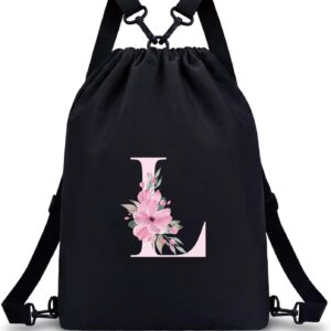 A-Z BAG Personalised Gym Bag with Letter – Gift Girl, L