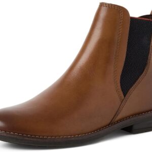 MARCO TOZZI Ladies Leather Slip On Chelsea Boots
