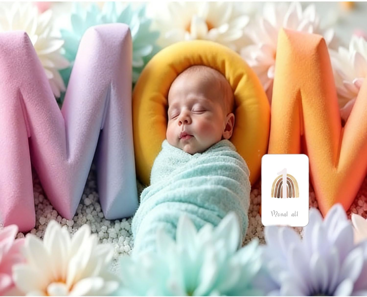 leersao Paper Milestone Cards Baby in German – Bild 6