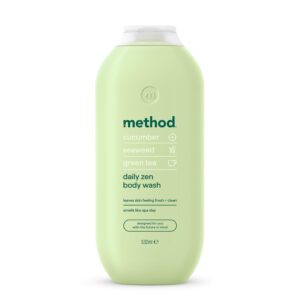 method Daily Zen Shower Gel, Cucumber & Green Tea, 18 oz