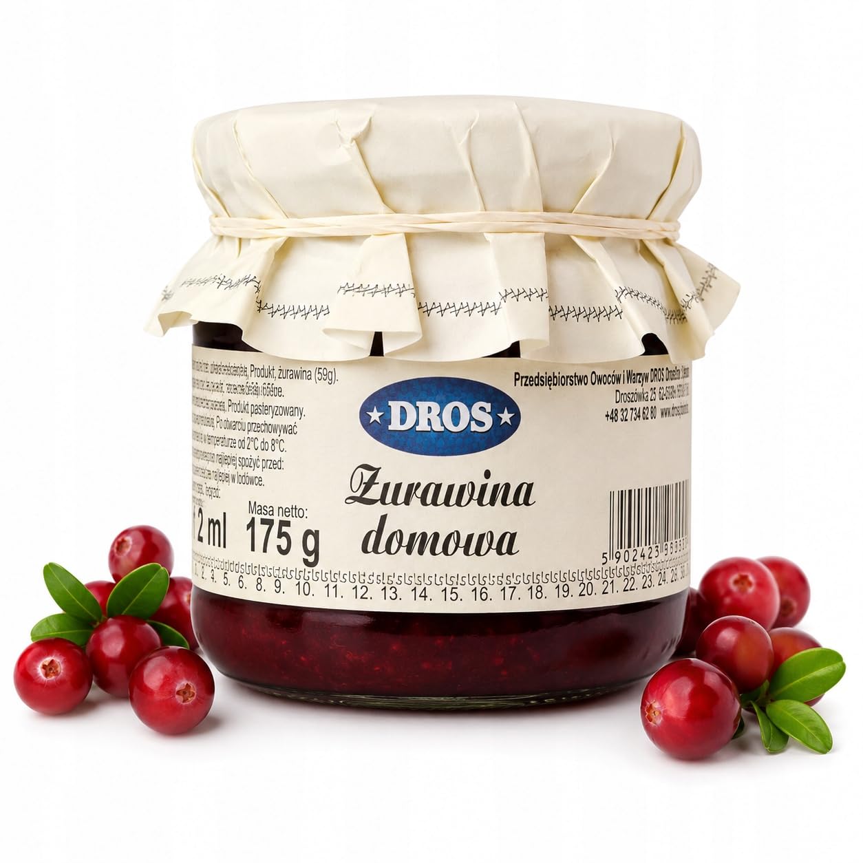 MOJO TEA Delicatessen Thank You Box Gift Basket Coffee Tea Honey Jam Gift Box with Fruit Tea, Arabica Coffee, Flower Honey, Lemons in Syrup, Cranberry Jam, Sweets - Gift Box – Bild 9