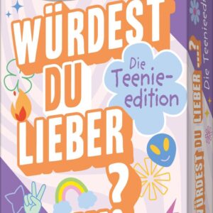 Würdest du lieber …? – Die Teenieedition: Das Original | Der Spieleklassiker für Teenager. Geschenk zu Geburtstag, Weihnachten, Spieleabend. Ab 12 J. (Würdest du lieber …?, Band 7)