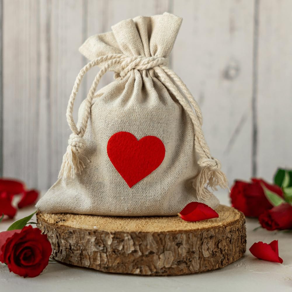 Gregas Bee Honey - Mother's Day & Father's Day Gift Idea - Linen Bag with Heart and Honey of Your Choice - The Perfect Gift - Ideal as a Gift for Mother's Day, Father's Day (Barbecue Time with Honey) – Bild 6