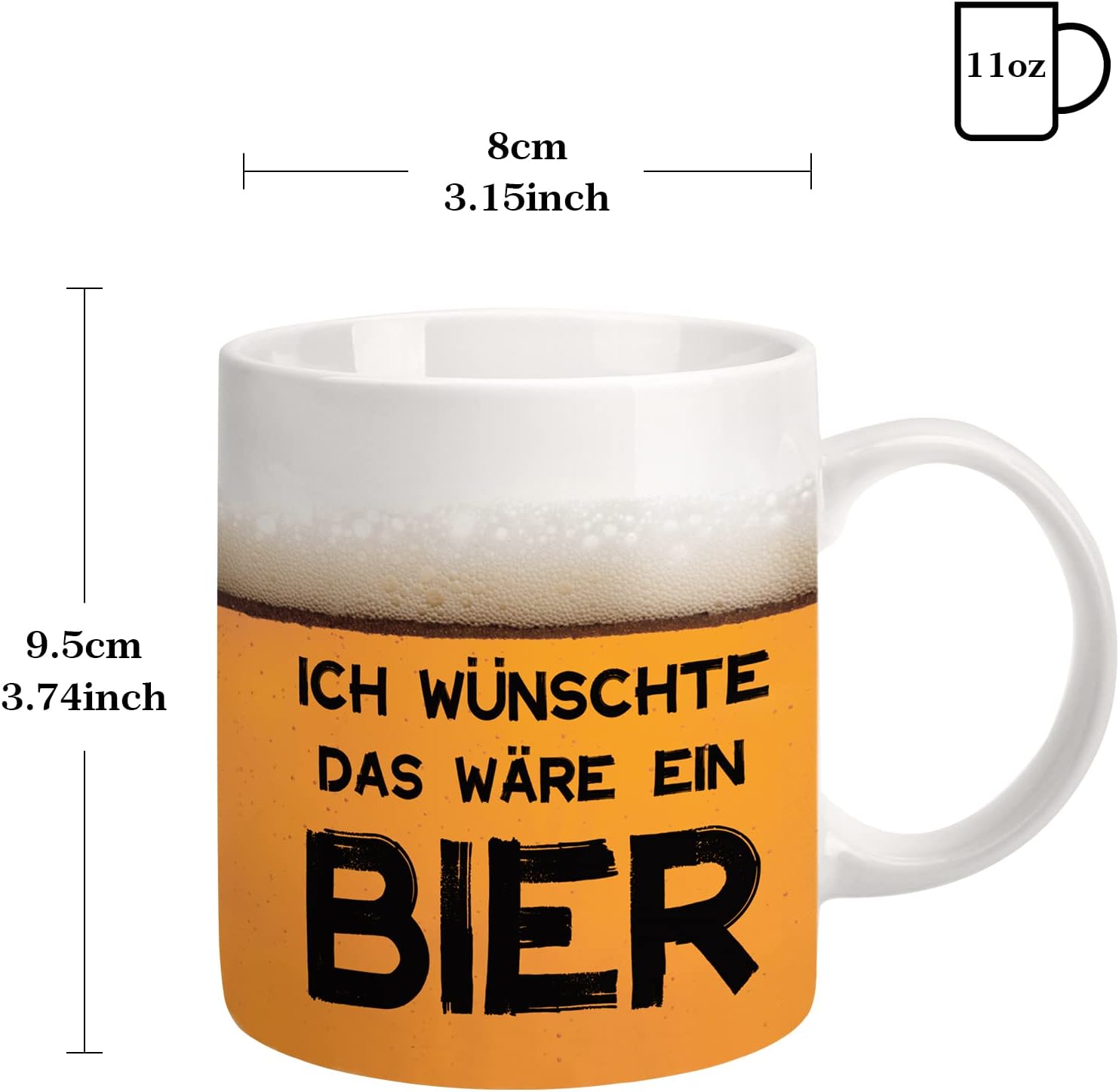 Christmas gifts for men, 11 oz cup, gifts for men, dad – Bild 2