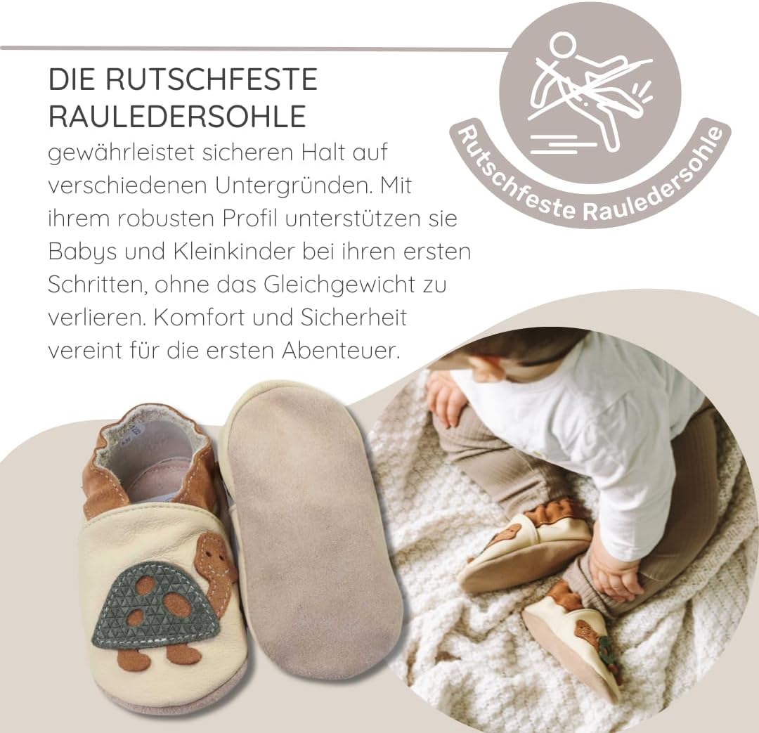 HOBEA-Germany Crawling Shoes for Boys and Girls in Various Designs – Bild 4