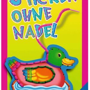 Ravensburger 23099 – Embroidery without a Needle – Children’s / Travel Game