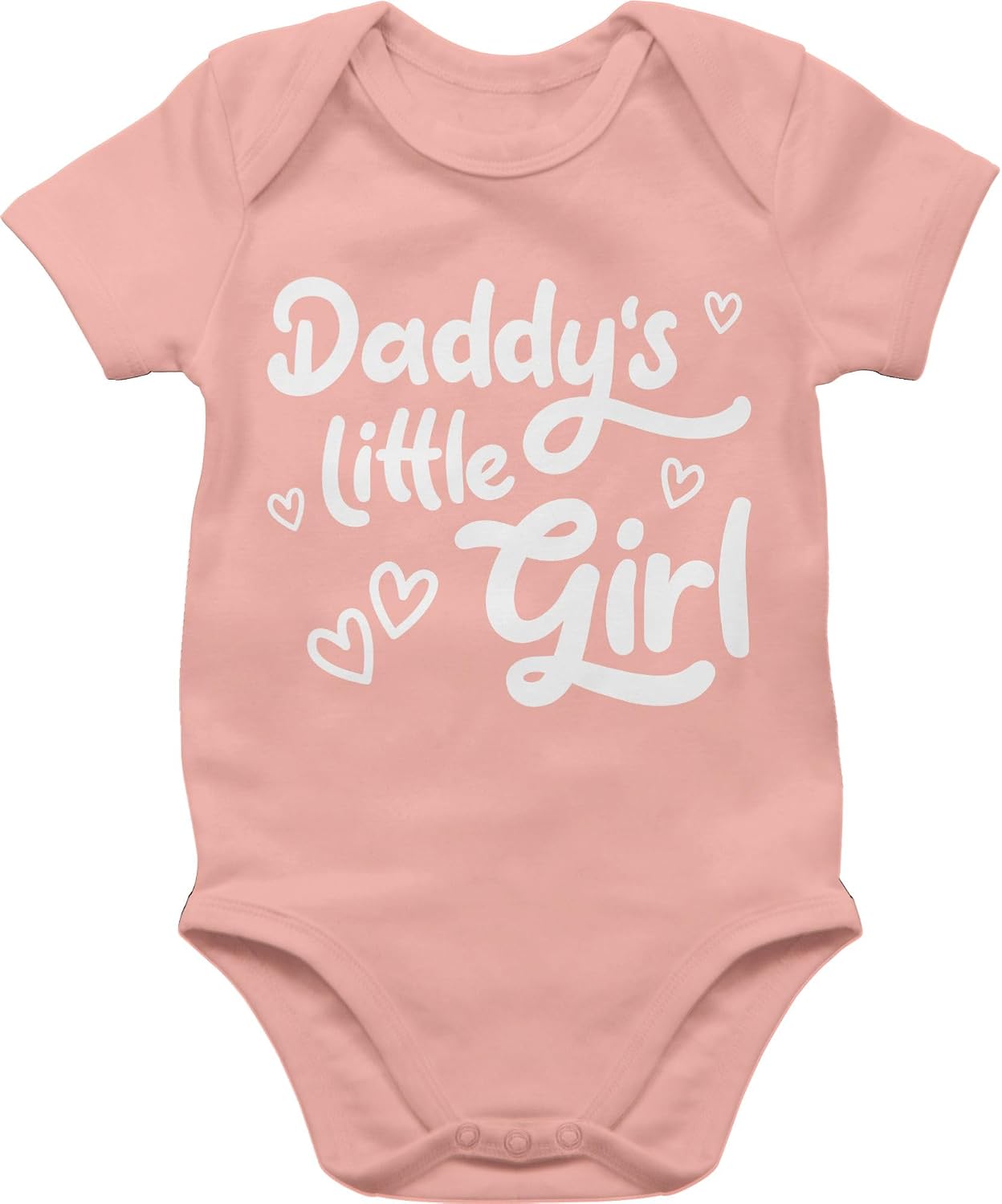 Shirtracer - Baby Bodysuit Boy Girl - Gift for Father's Day - Daddy's Little Girl Cute White