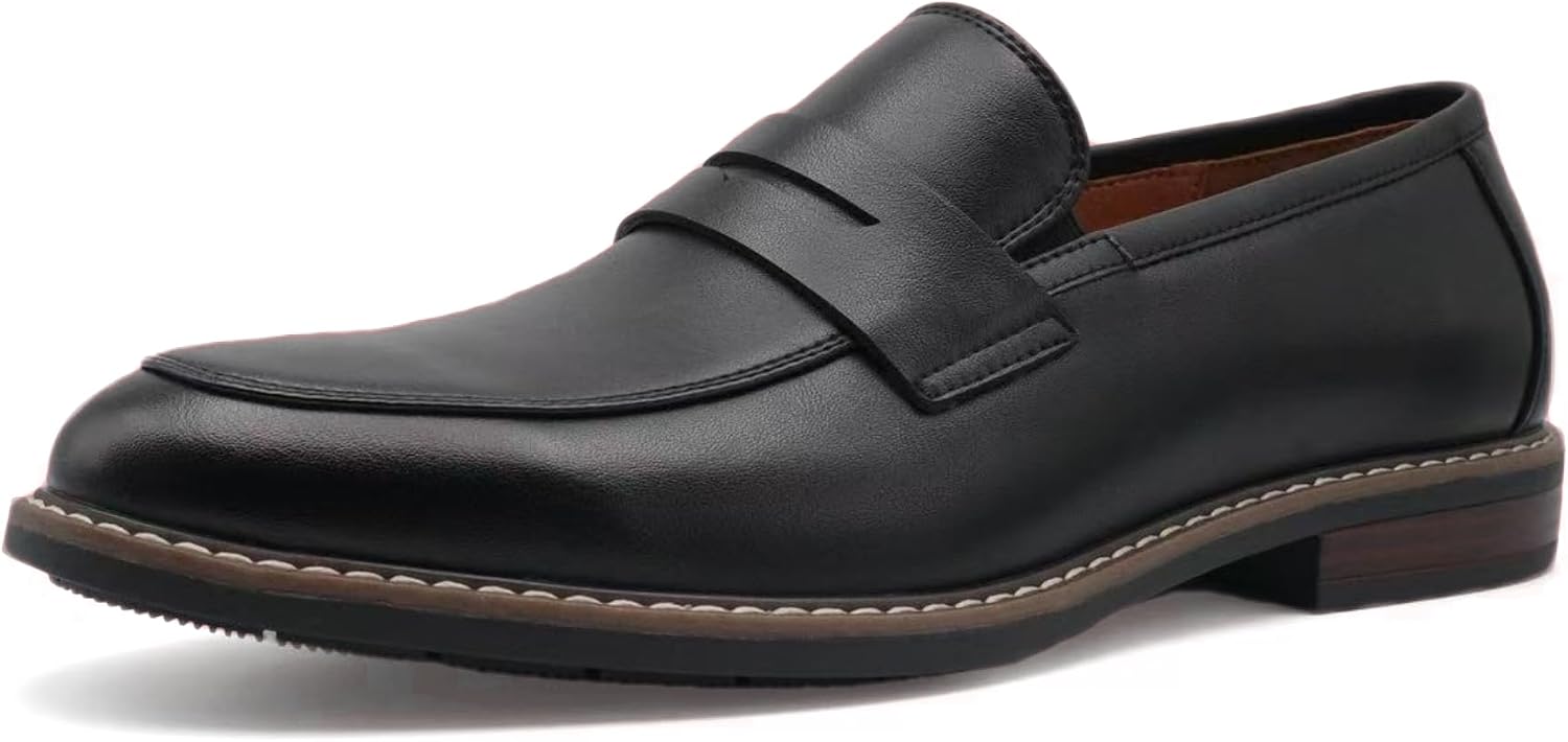 Finishing & Sewing Men's Classic Moc-Toe Penny Loafer