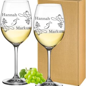 Leonardo Daily Wine Glasses with Polar Effect Set of 2 Customisable