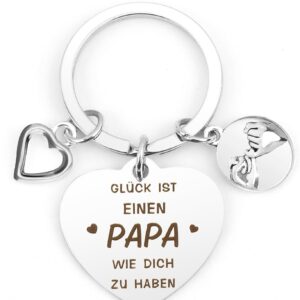 Dad Gift Father’s Day Gift for Dad Gifts for Father’s Day Gifts Dad Keyring, Father Daughter Gift for Father’s Day, Birthday Gift for Dad, Father Gift Father Father’s Day Gift