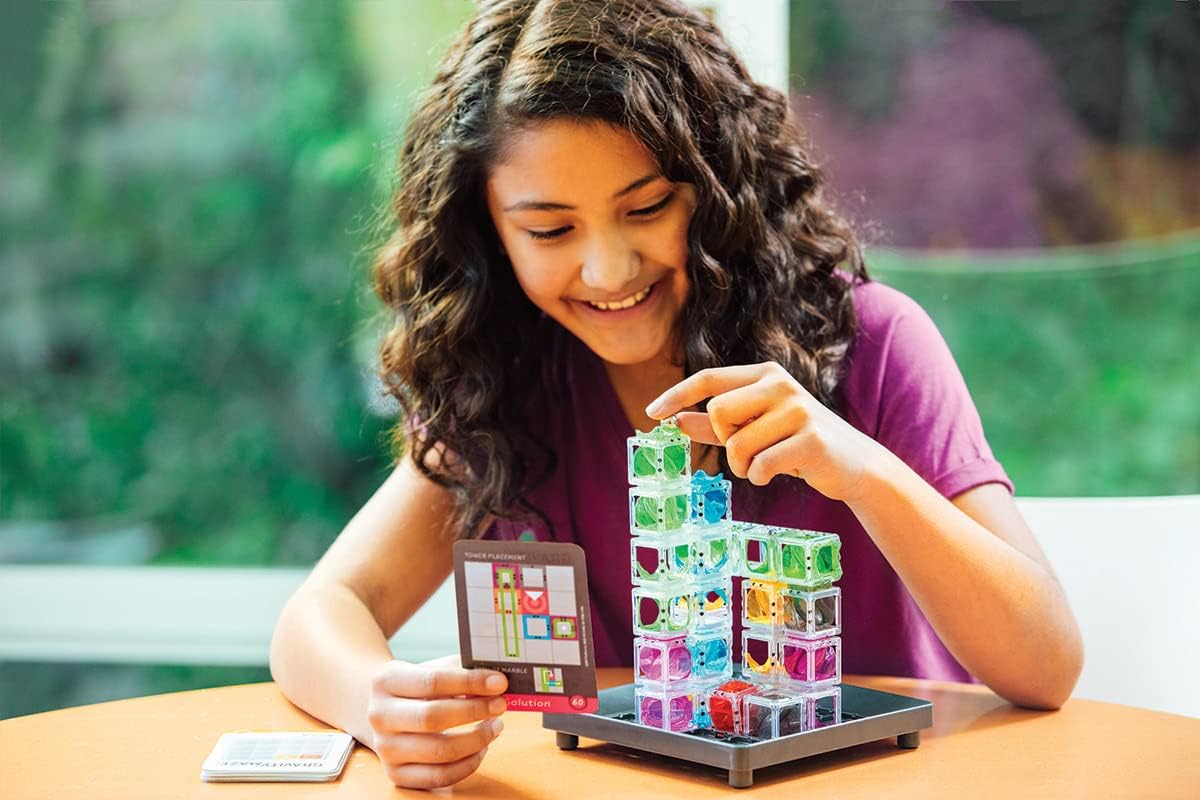 ThinkFun - 76433 - Gravity Maze - the exciting ball maze for girls and boys from 8 years, brain training with a marble run in updated packaging design. – Bild 7