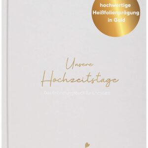 LEAF & GOLD Wedding Anniversary Diary I Wedding Gift I Book for Wedding I Gift for Marriage I Wedding Anniversary Gifts I Valentine's Day