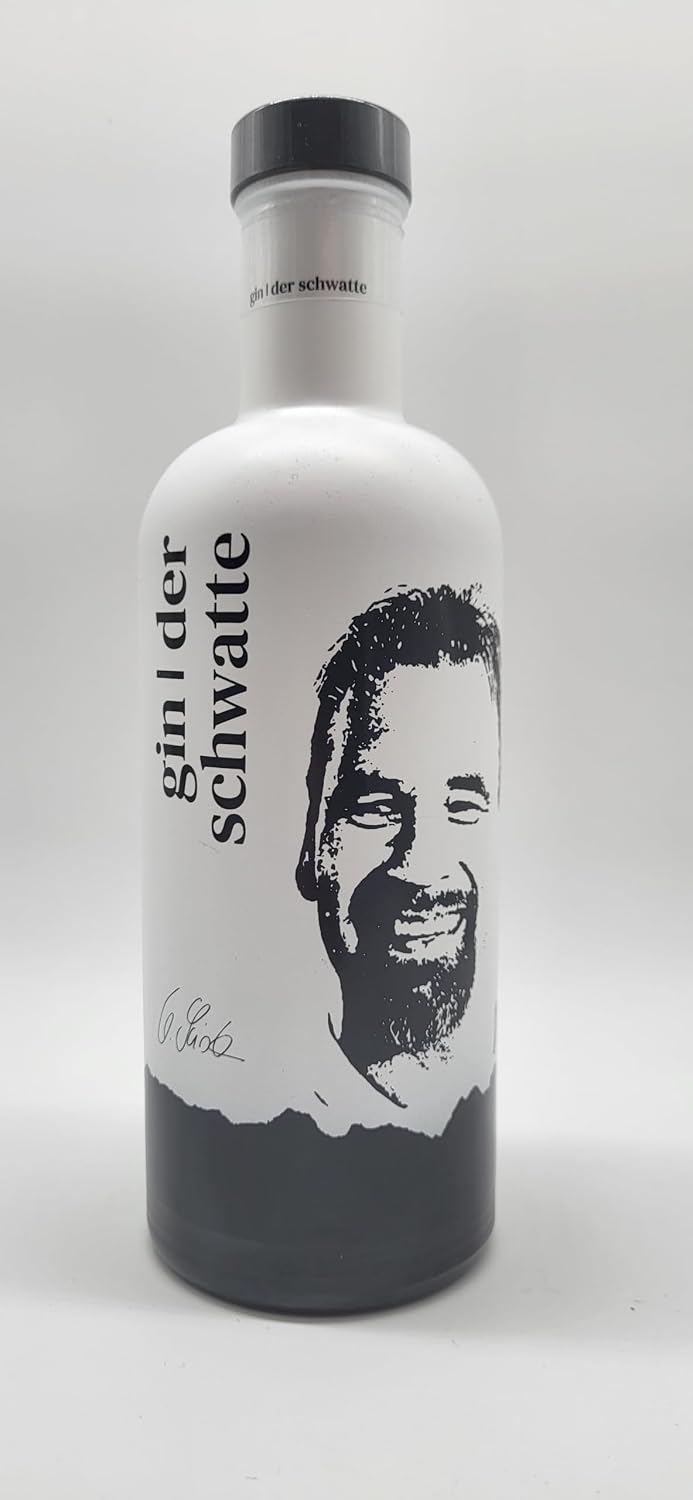 Geschenkbox Der Schwatte Gin I Geschenk - Sport I Dynamo Dresden Legenden - Benny & Ulf Kirsten I verschiedene Snacks I Präsent für Fussballbegeisterte – Bild 2