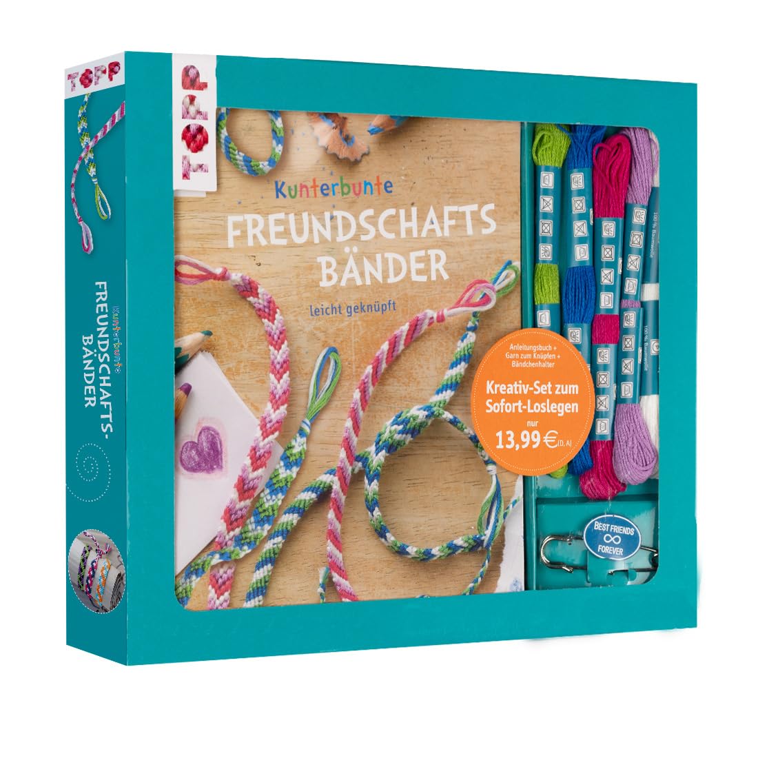 Creative Set Colourful Friendship Bracelets