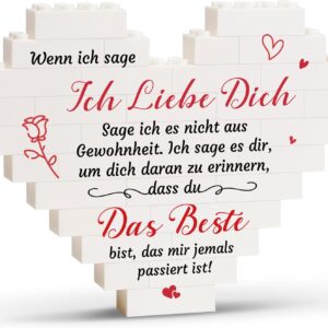 Anniversary Gift for Her - Heart Shaped Decoration