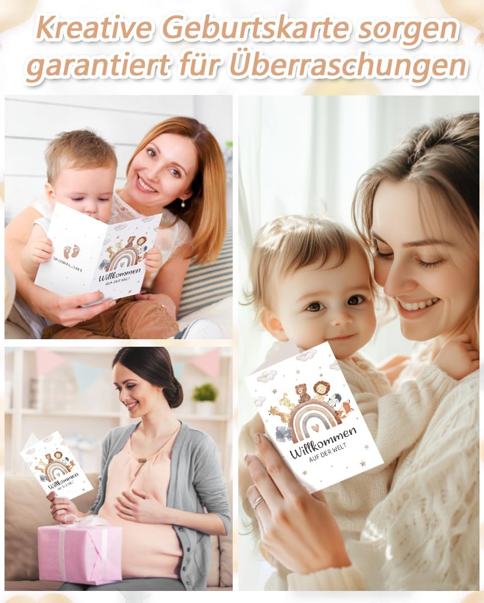 XL Birth Gift Bags Made of Canvas, Gift for Birth Boy Girl – Bild 6
