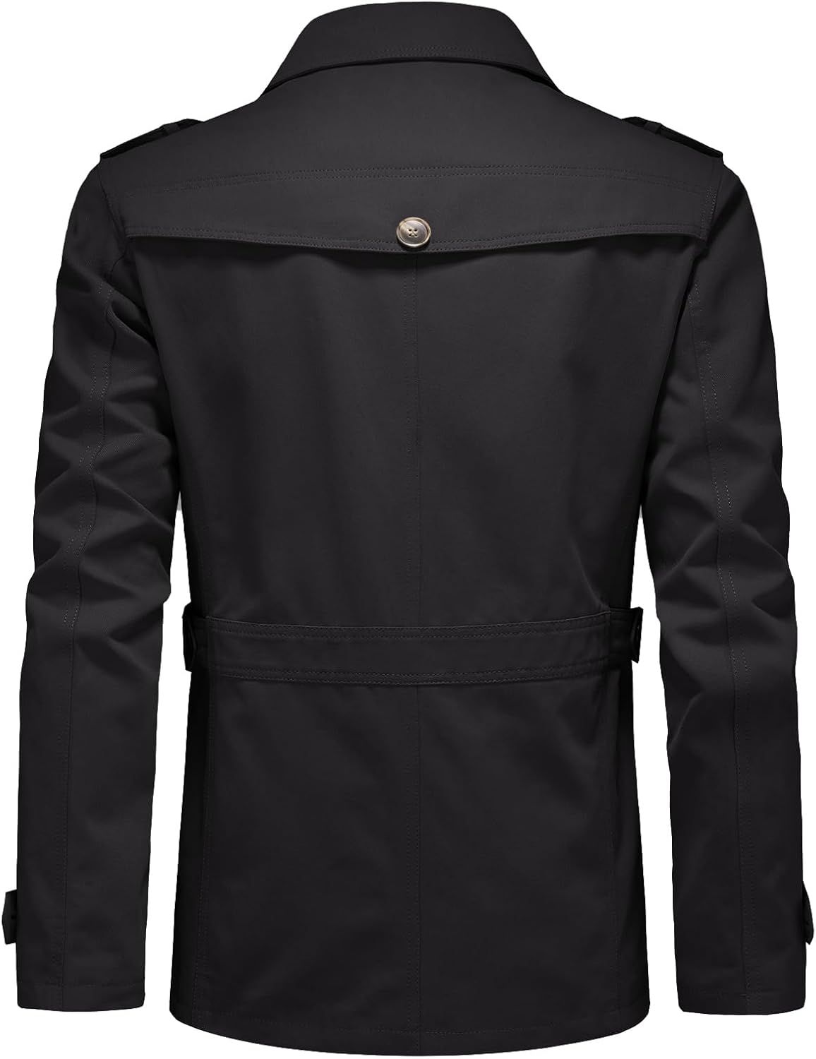 KUDORO Men's Transition Jacket, Lightweight Aviator Jacket, Bomber Jacket, Cotton Cargo Jacket, Men's Trench Coat with Multiple Pockets – Bild 2