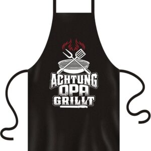 YORA BBQ Apron for Men Father’s Day Gift – Cooking Apron Funny [Includes Certificate] – Funny Gifts for Father’s Day – Gift Ideas Grandpa & Dad – People