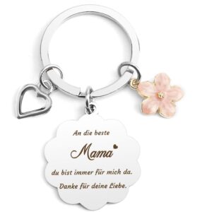 Muttertagsgeschenke, Weihnachtsgeschenke, Valentinstag, Ostergeschenke, Silvester Geschenke, Adventskalender Füllung Für Mama Schlüsselanhänger Mama Geschenke Für Mama Beste Mama Geschenk Für Mutter