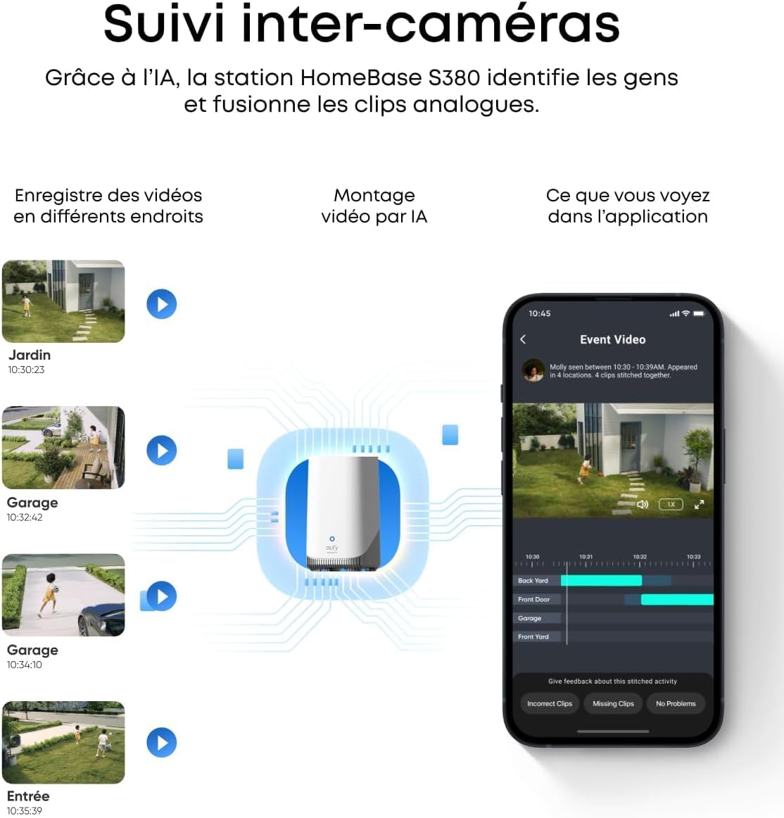 eufyCam 4-Pack Outdoor Surveillance Camera without Subscription 4GHz WiFi – Bild 4