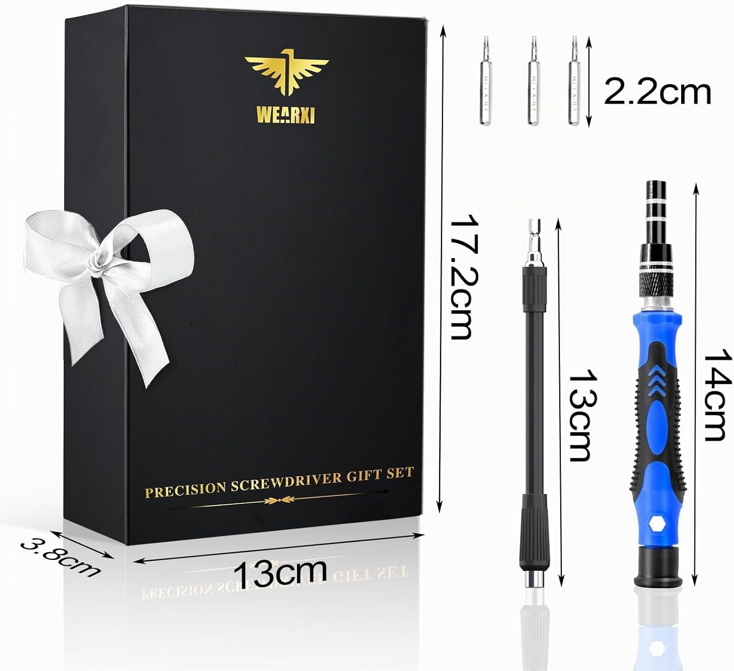 WEARXI Geschenke für Männer, 60 in 1 Schraubendreher Set – Bild 2